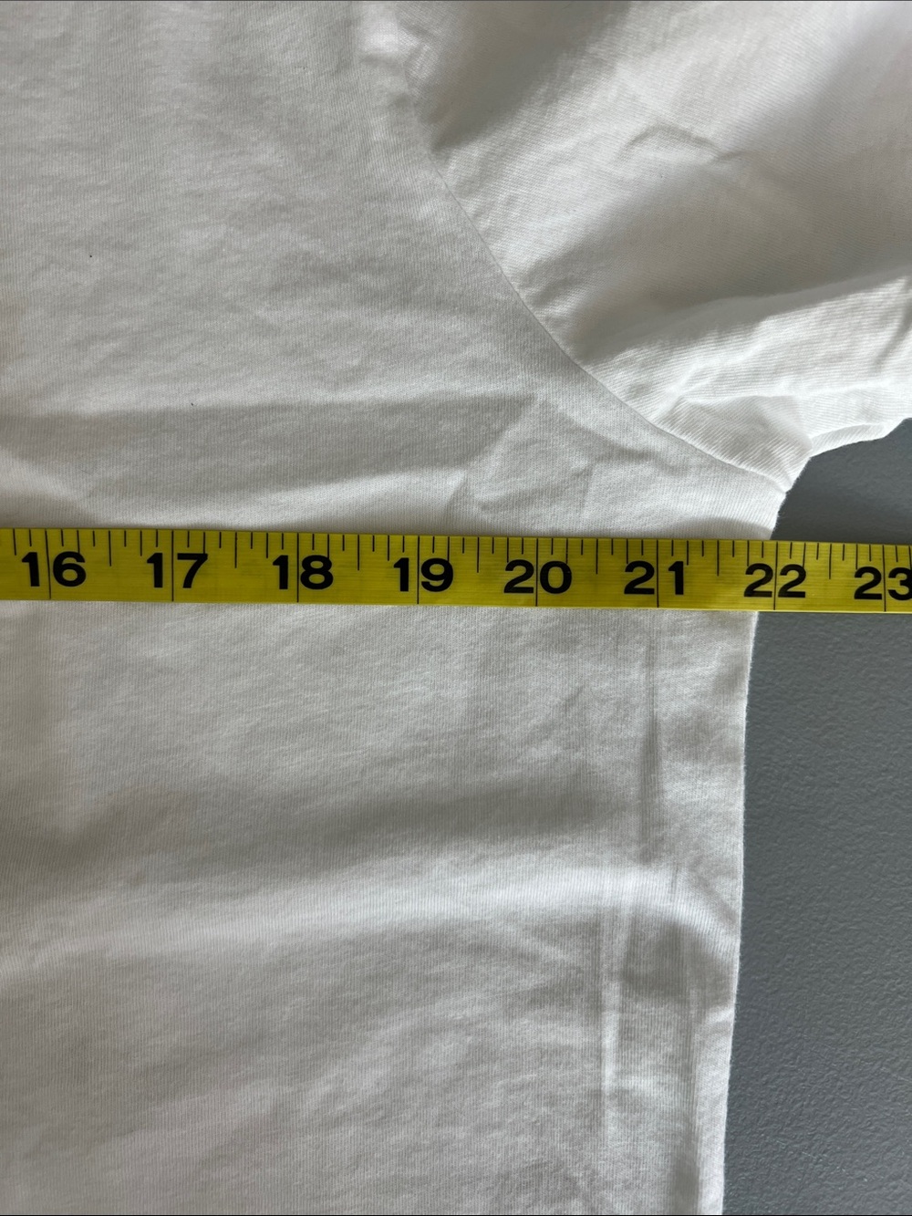 New Buck Mason White Pima Classic Tee Size M - Picture 7 of 8